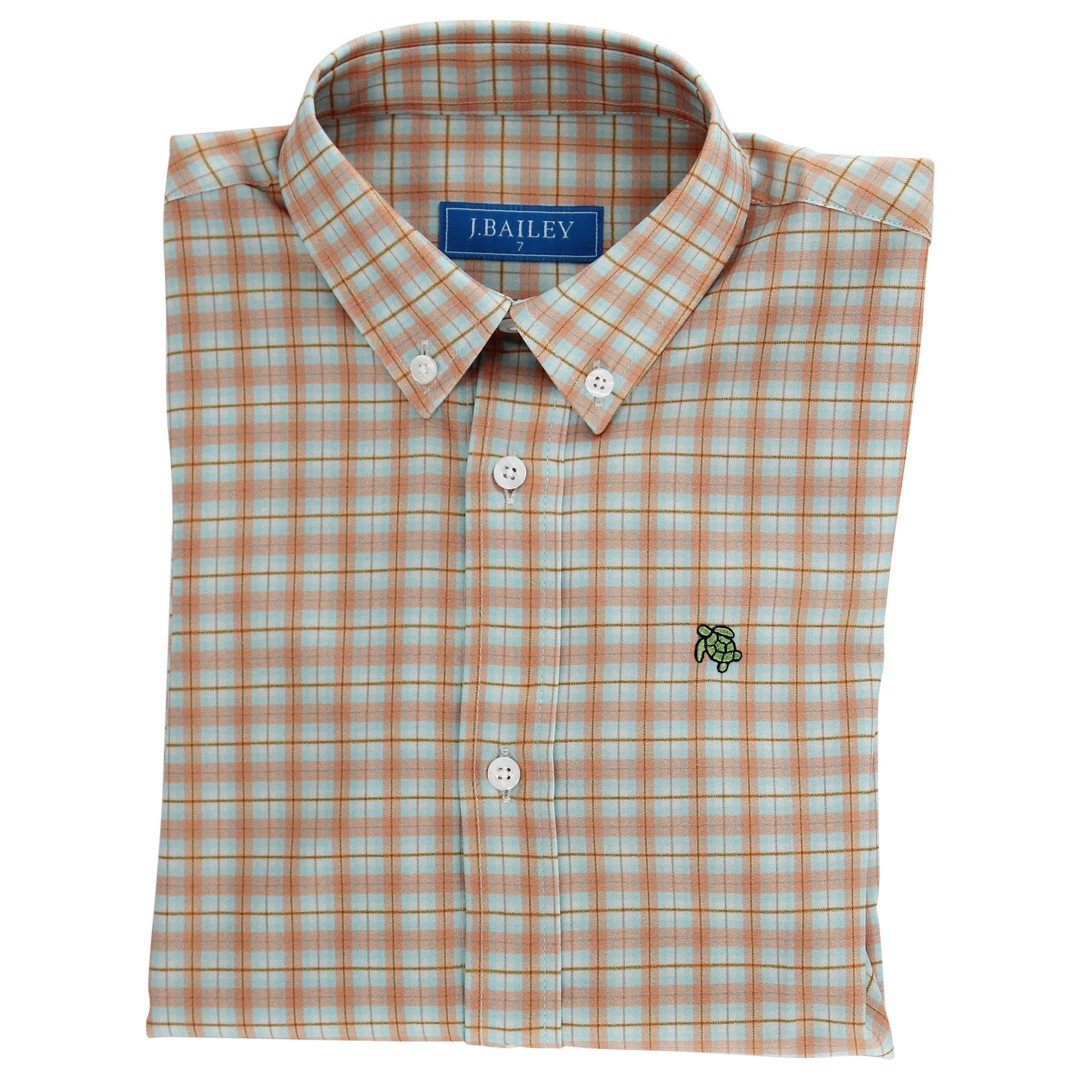 Roscoe Button Down - Spice