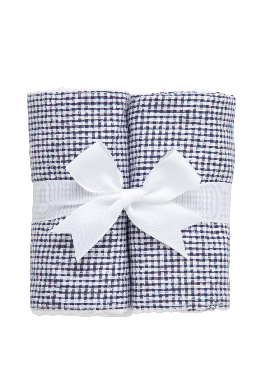 Burp Set - Small Navy Check
