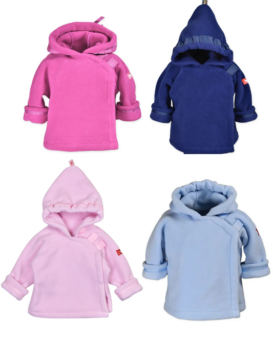 Warmplus Fleece Favorite Jacket - Wrap Close - Hooded