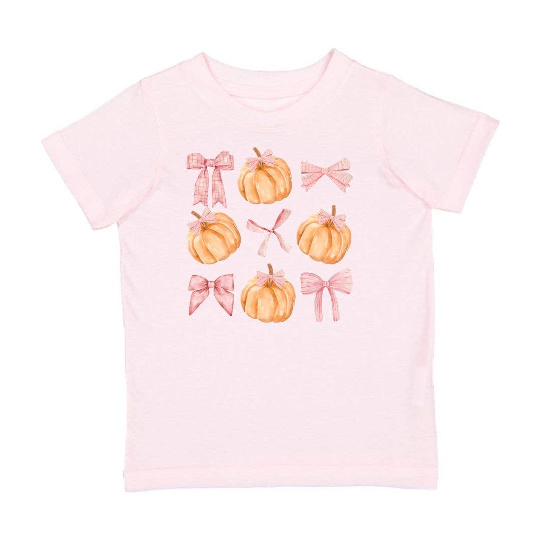 Coquette Pumpkin Short Sleeve T-Shirt - Girls Clothes - Fall: 5/6
