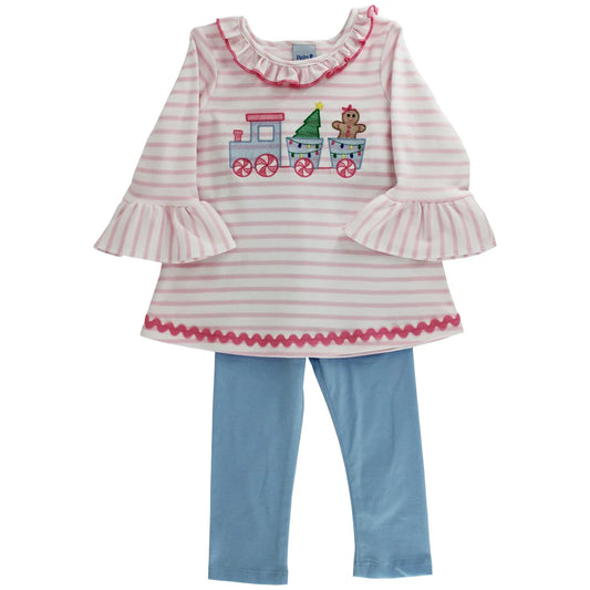 Gingerbread Express Tunic Pant Set