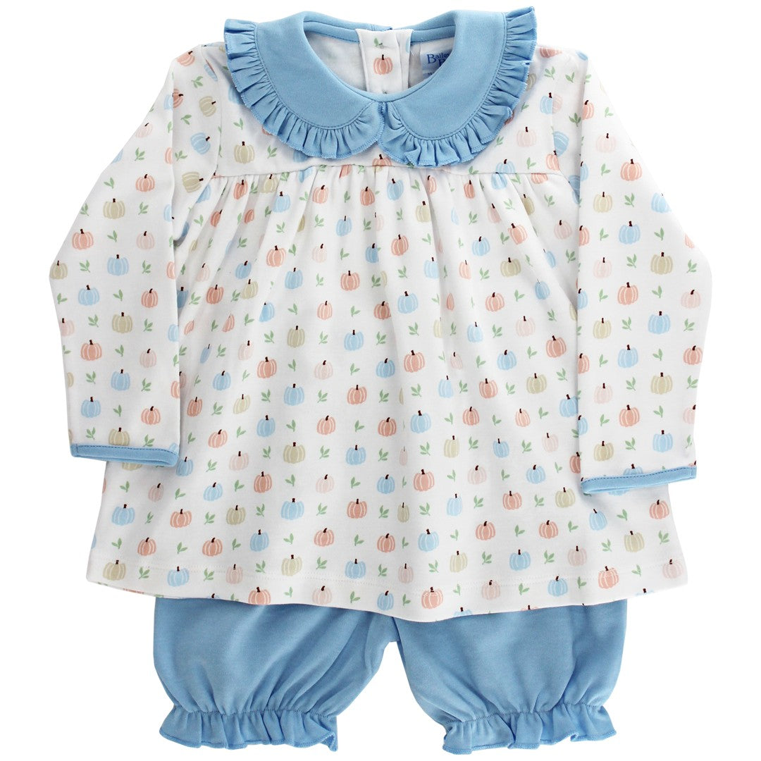 Pumpkin Print Bloomer Set