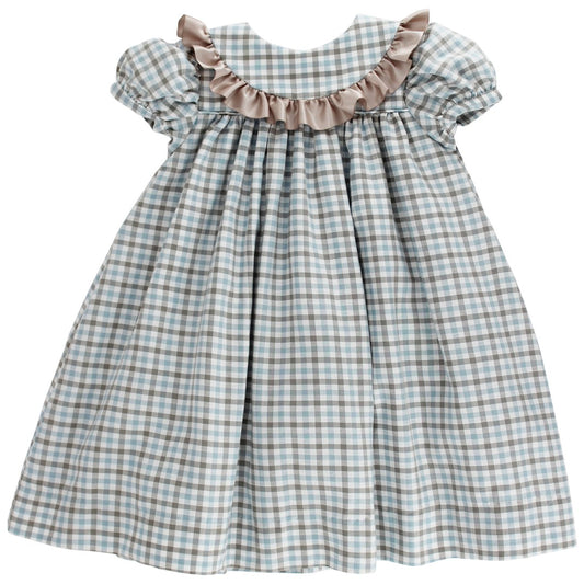 Float Dress - Pigeon Plaid