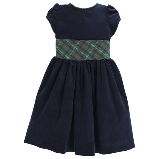 Watson Plaid Sash Dress