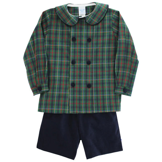 Watson Plaid Dressy Short Set