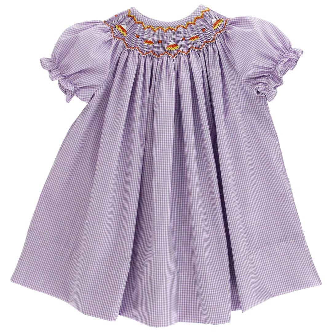Candy Corn Bishop Dress