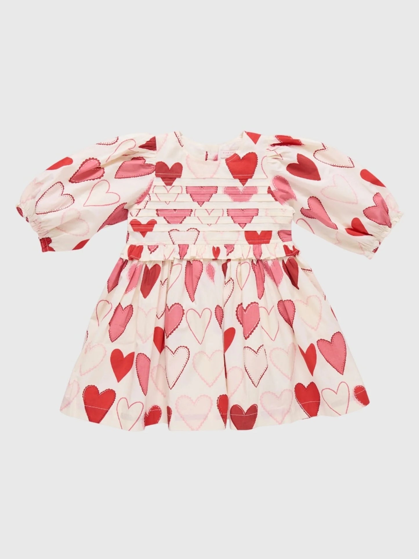 Renee Dress, Gradient Hearts