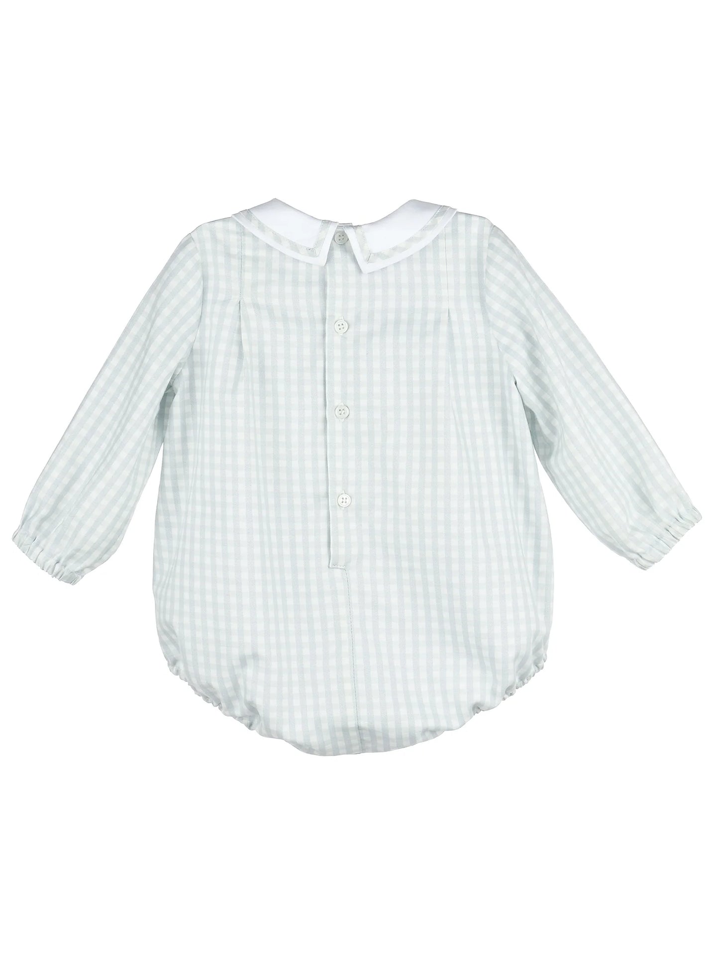 Frosty Check Boy Bubble, Blue