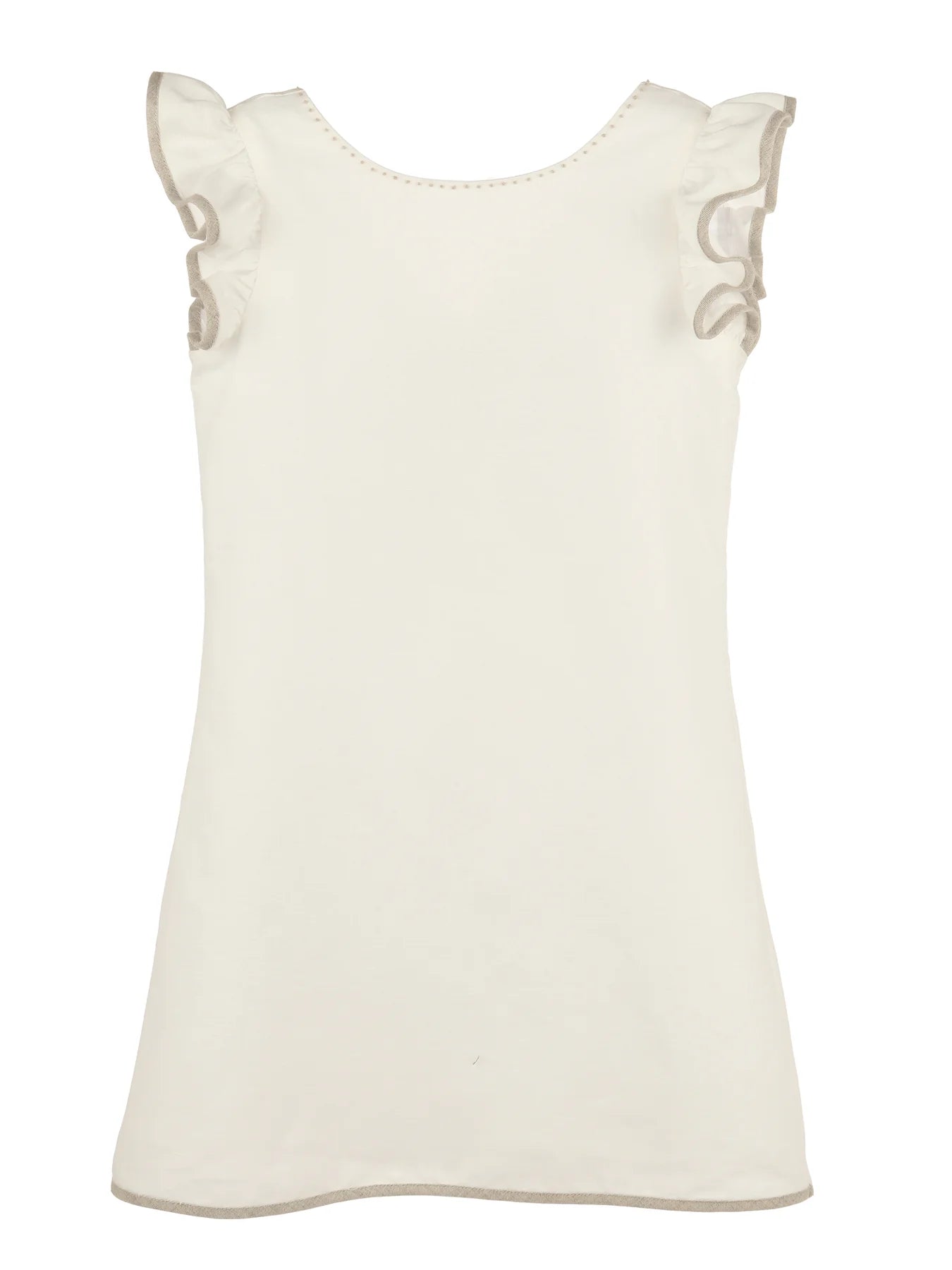 Lux Eyelet Dress, Ivory