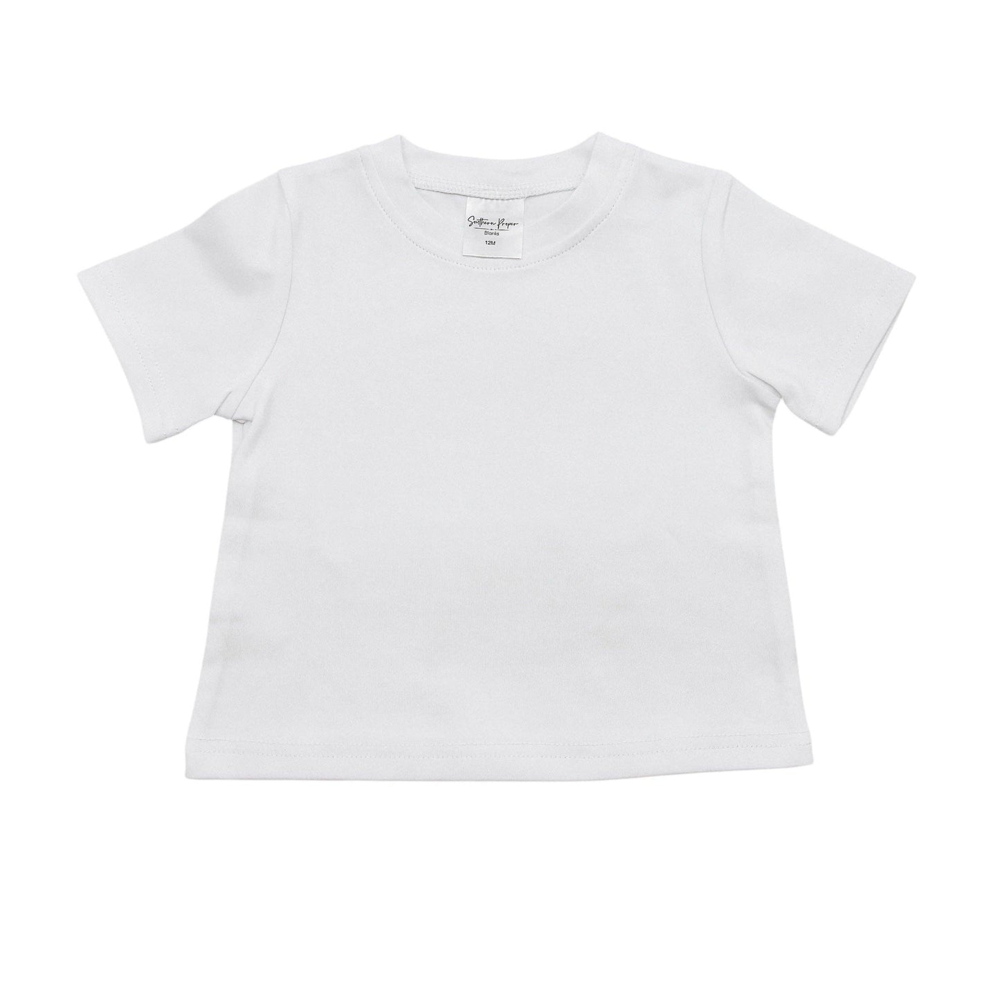Shirt - SS: White / 4t