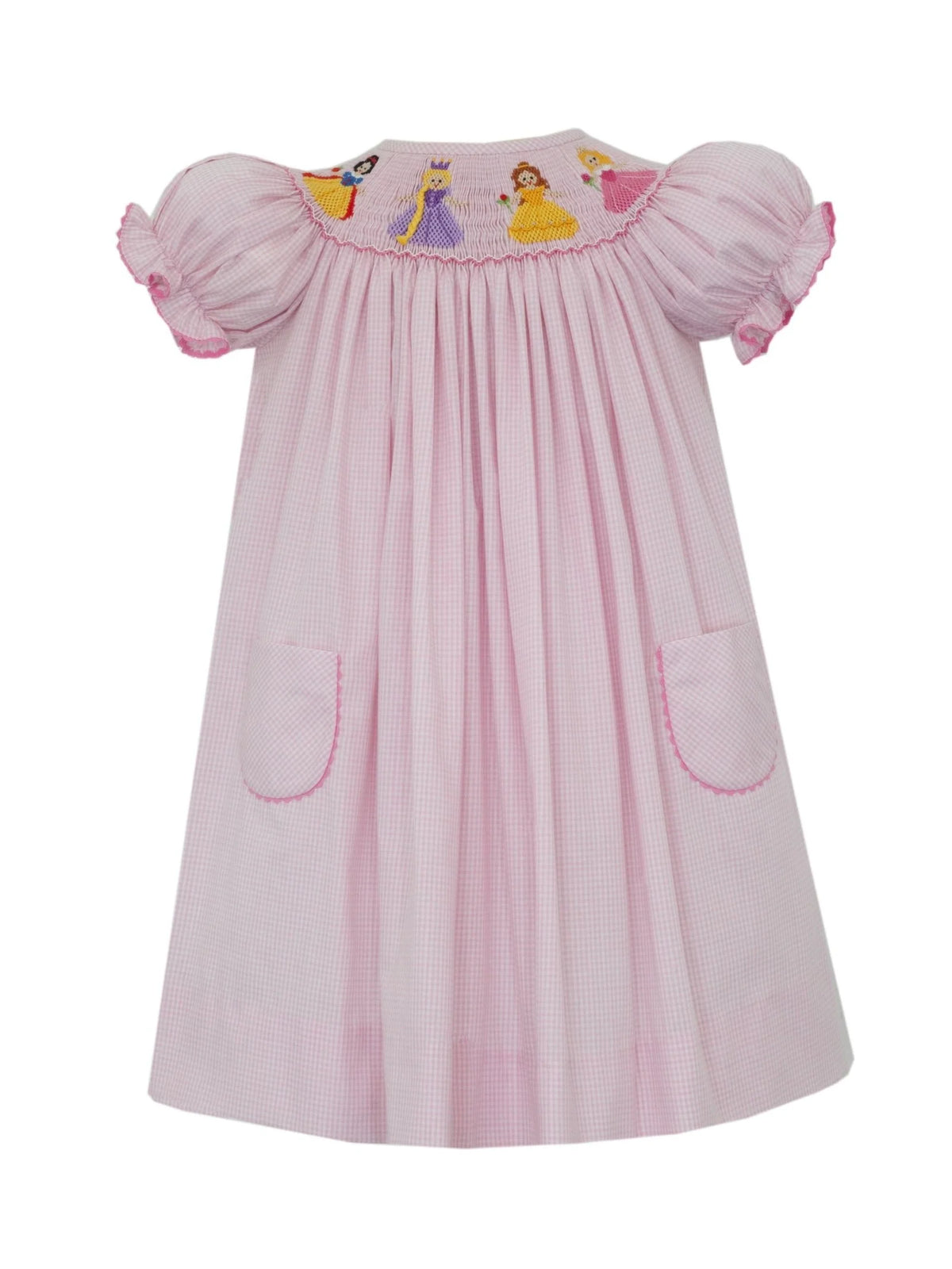Princess- Pink Gingham Bishop