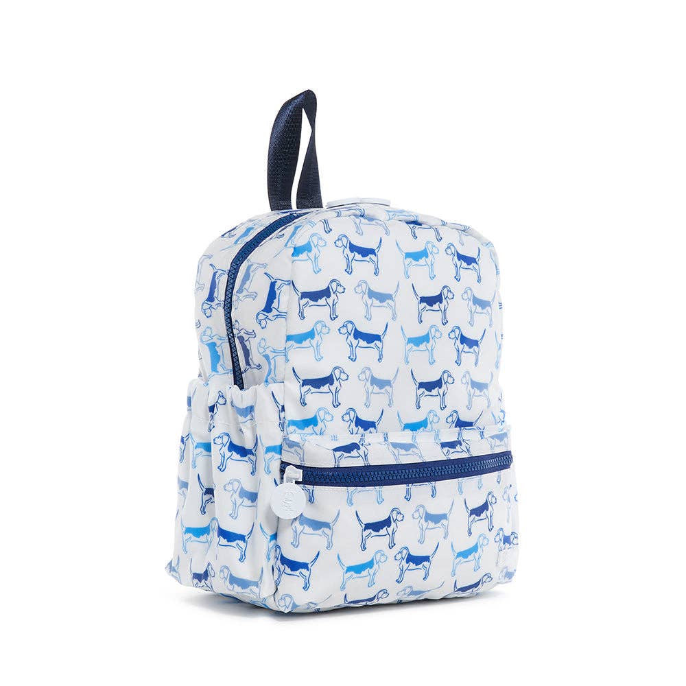 MINI BACKER - PUPPY LOVE BLUE