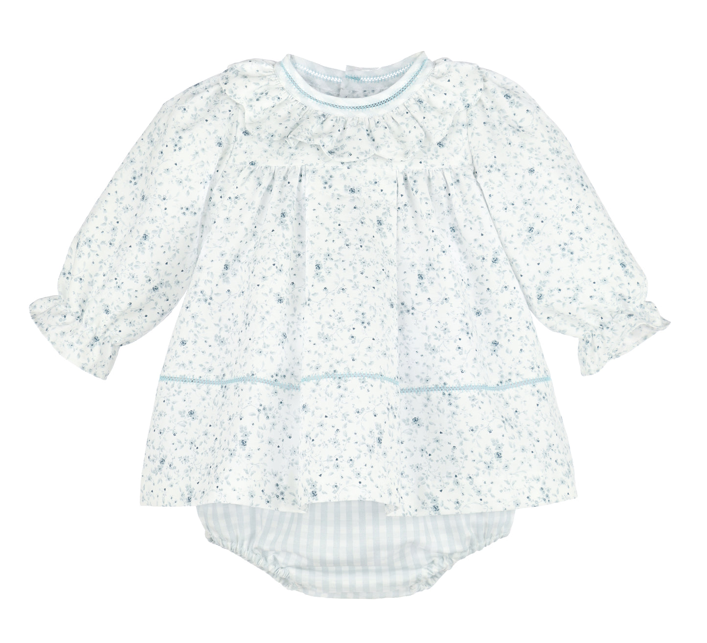 Floral Flurries Float, Blue