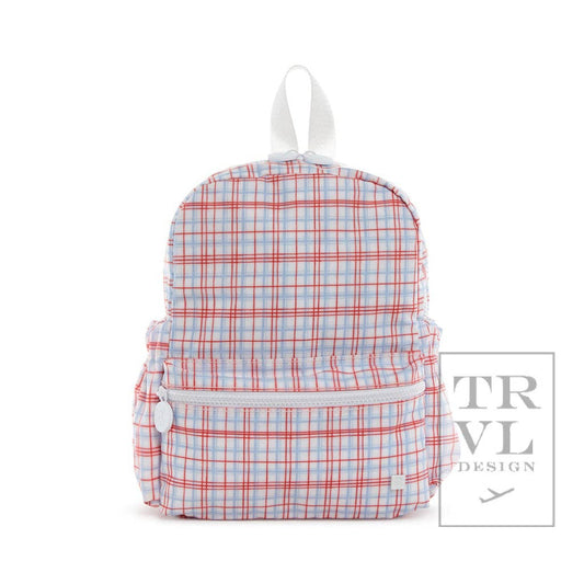 Mini Backer - Classic Plaid Red