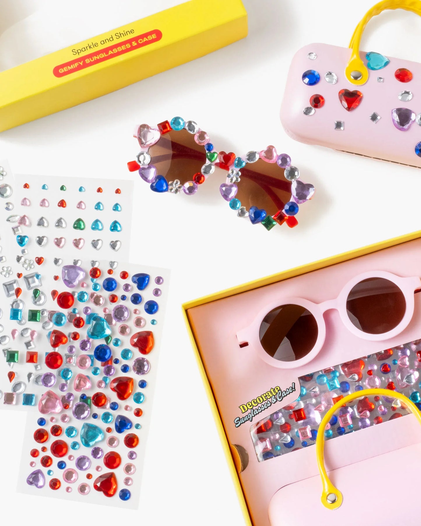 Sparkle and Shine Gemify Sunglasses & Case