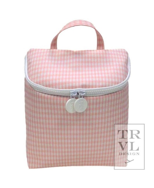 Take Away Lunch Bag - Insulated Gingham Taffy