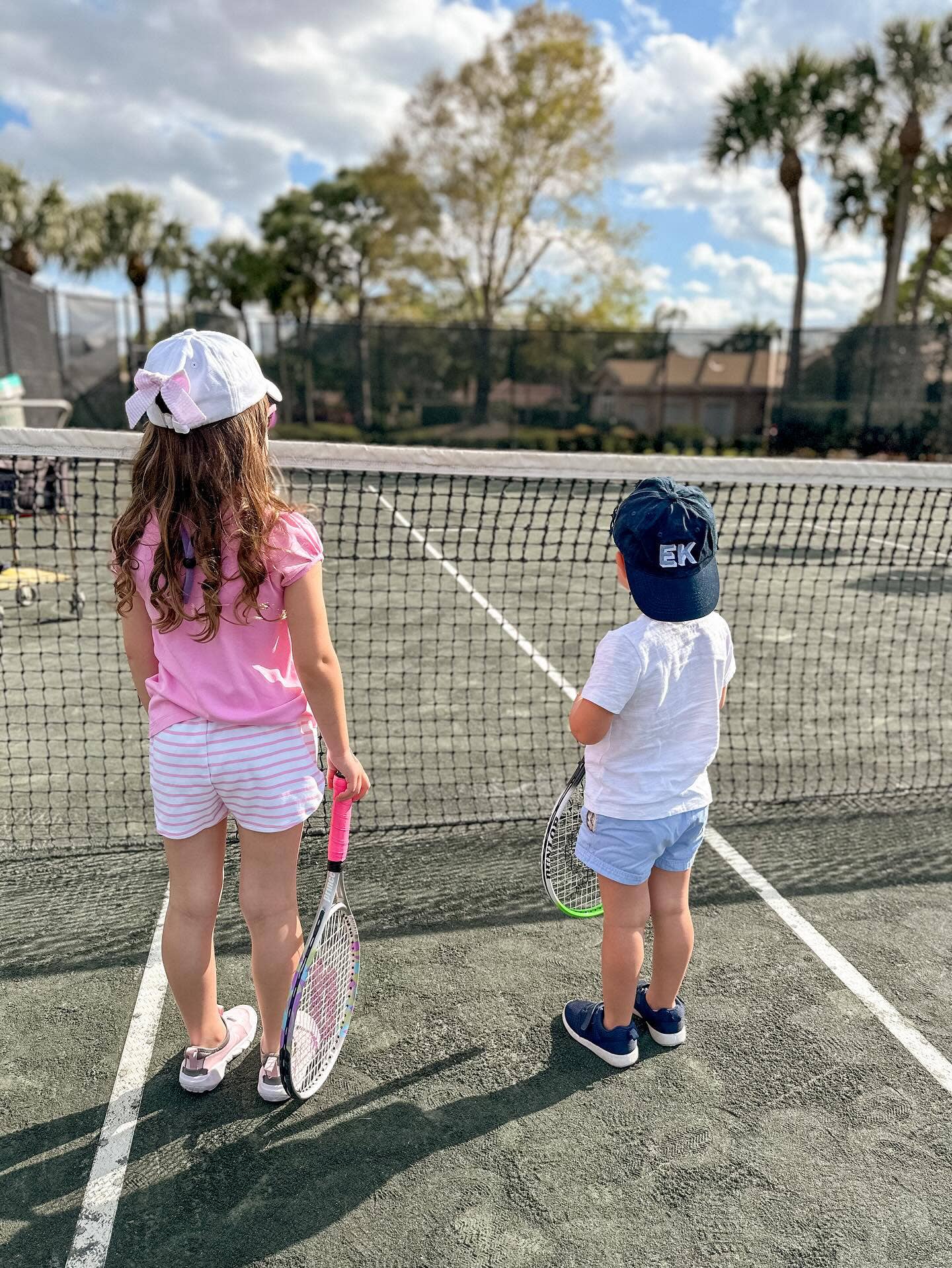 Tennis Bow Baseball Hat (Youth, Junior): Youth (ages 2-7)