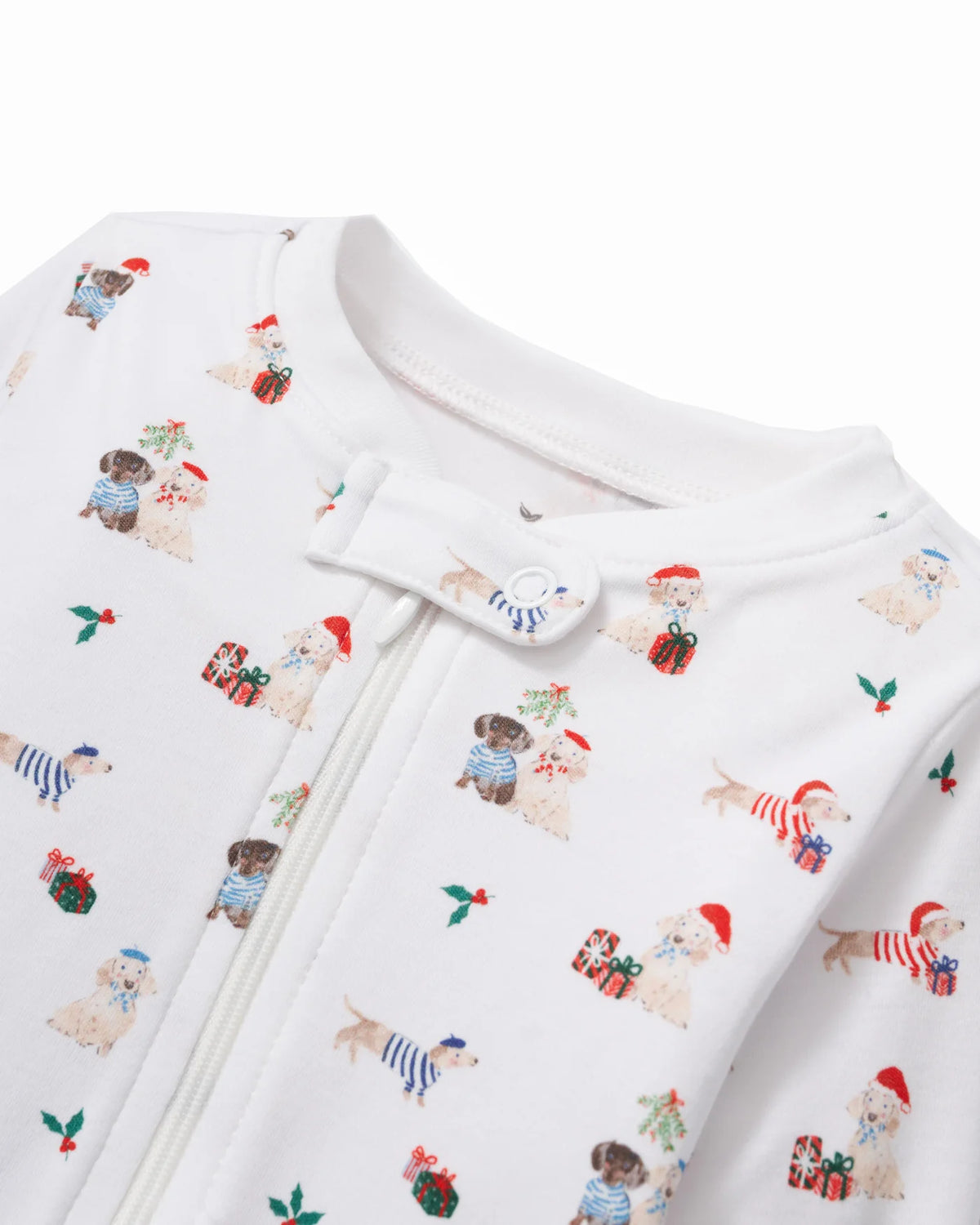 Woof de Noël Footie Pajamas