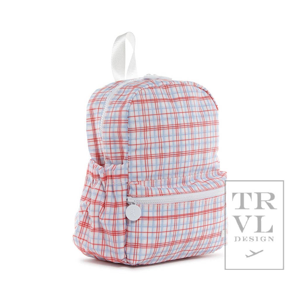 Mini Backer - Classic Plaid Red