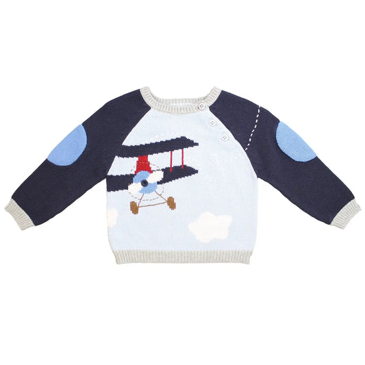 Airplane Knit Sweater