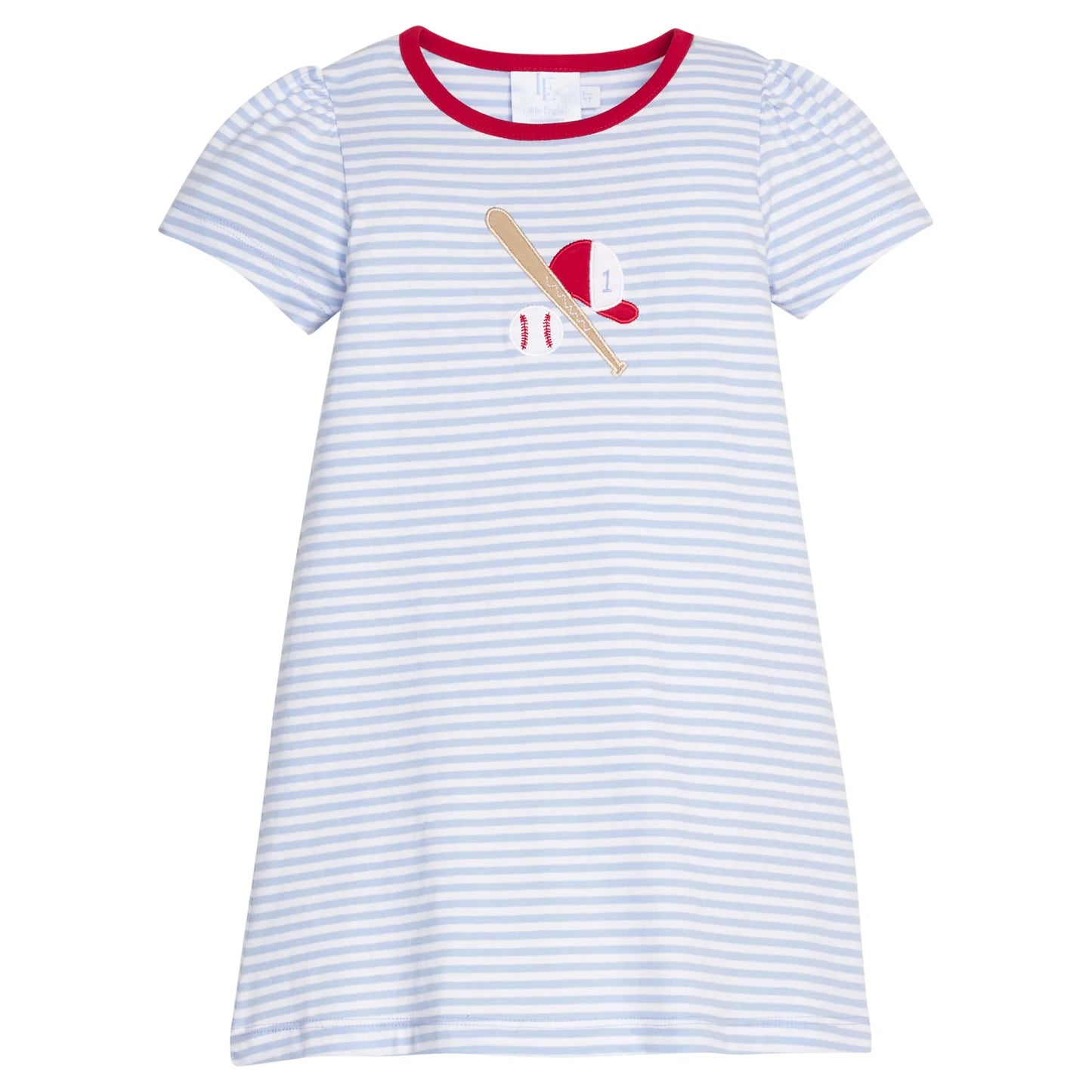 Applique Dress, Baseball