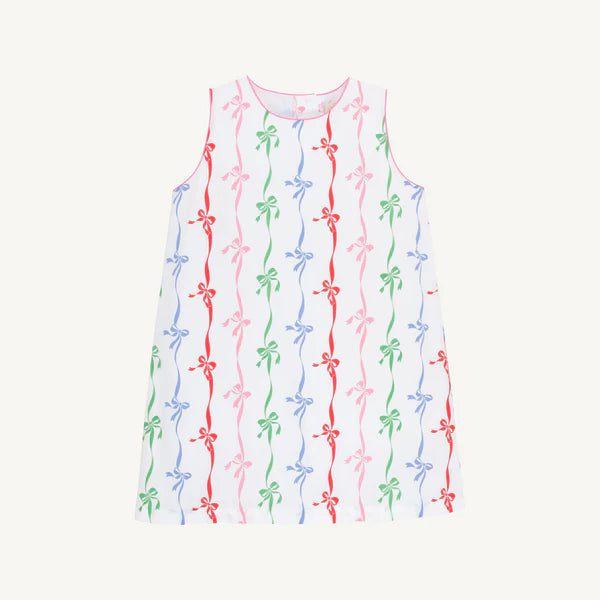 Annie Apron Dress Bell Court Bows