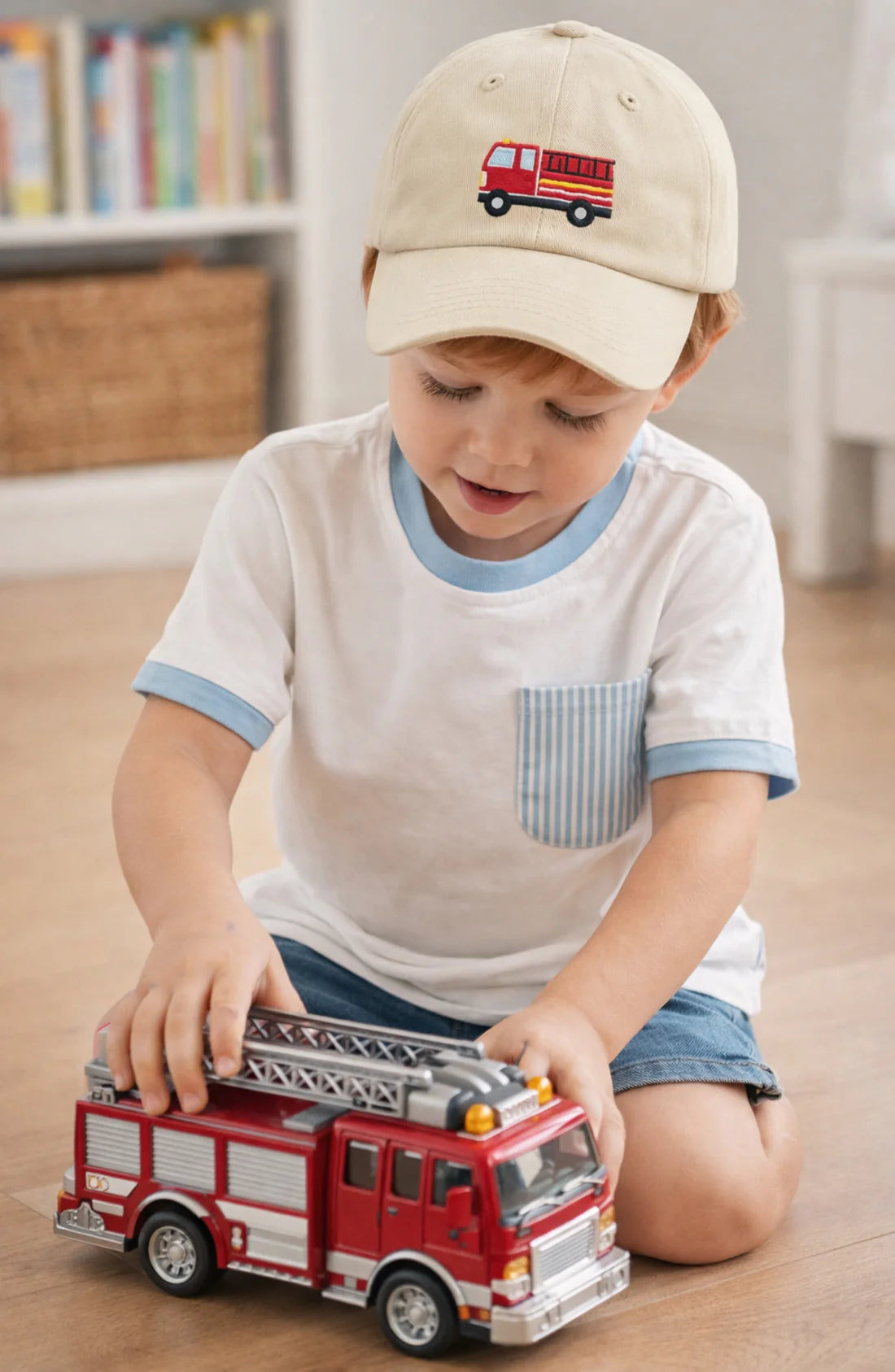 Firetruck Hat, Khaki
