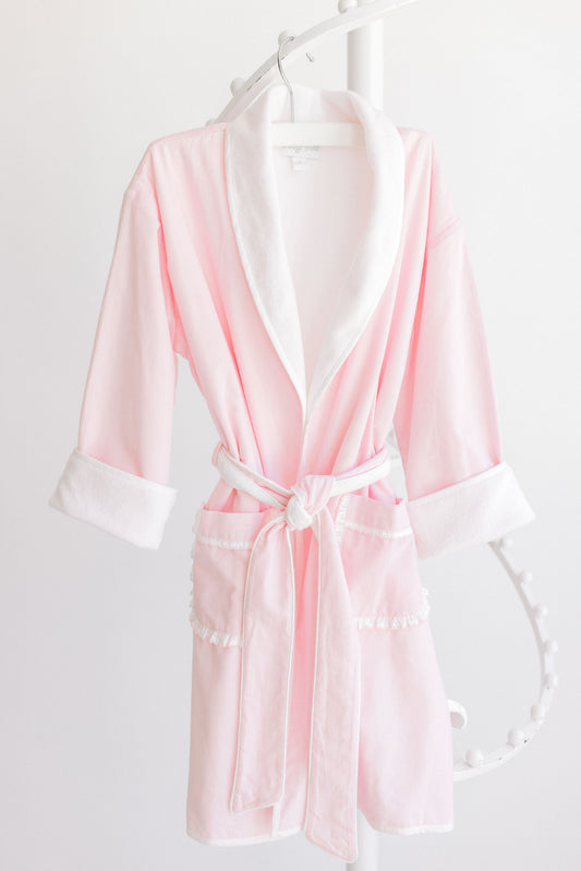 Bathrobe - Pink Stripe