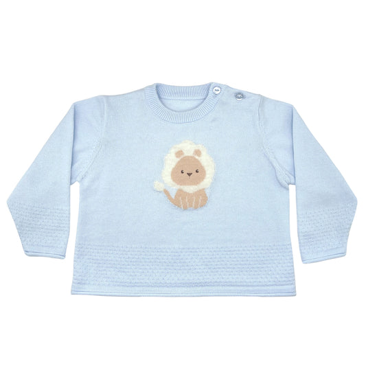 Baby Lion Lightweight Knit Sweater