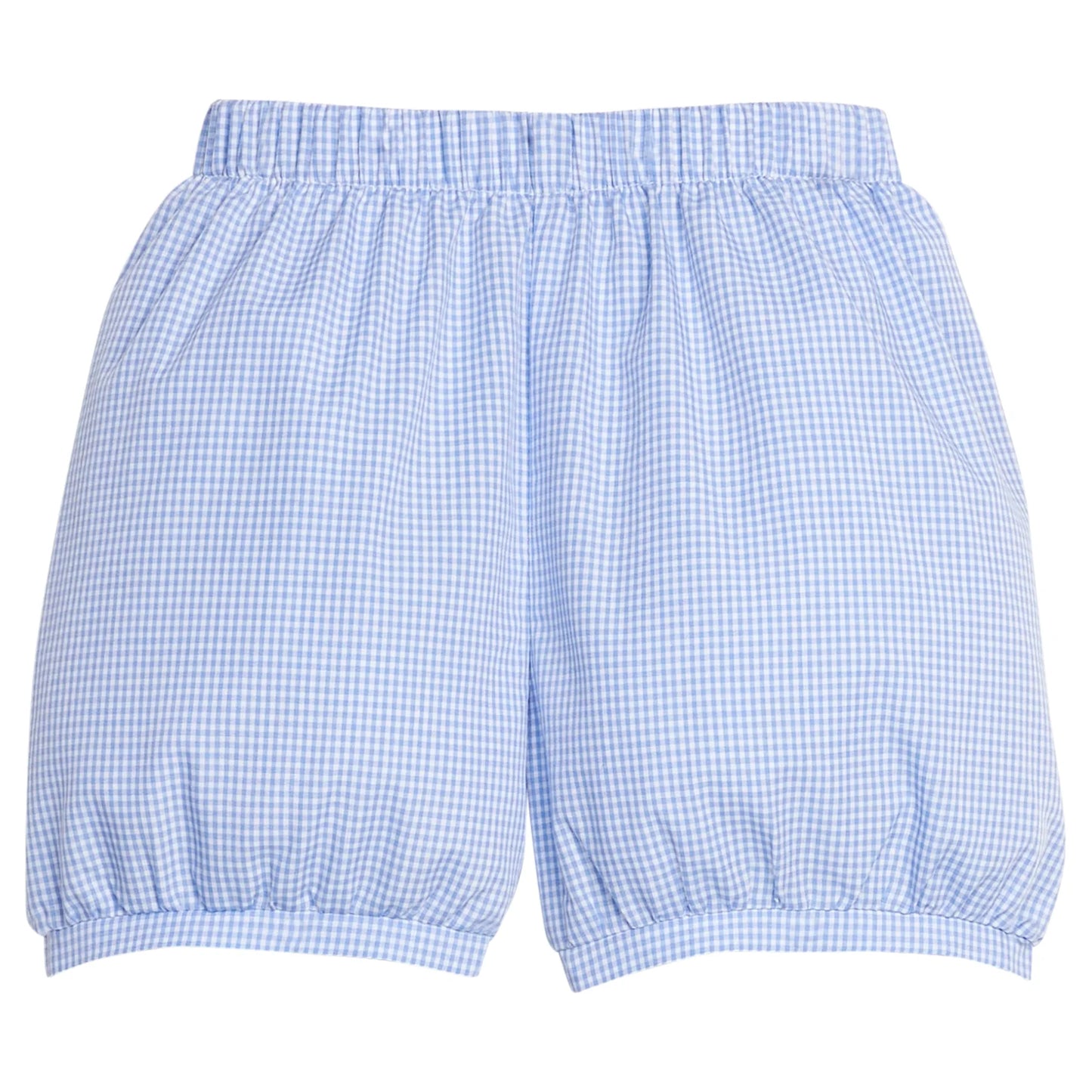 Banded Short, Royal Mini Gingham