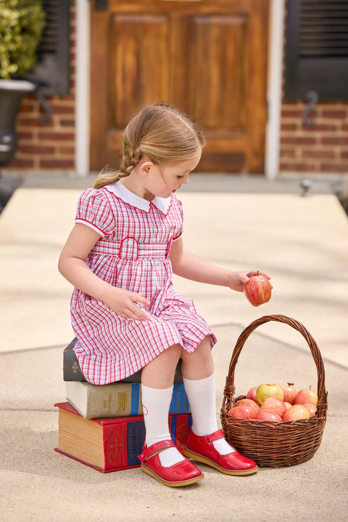Bibie Dress - Hartford Plaid