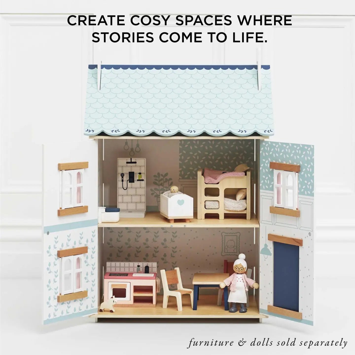 Bluebelle Wooden Doll House