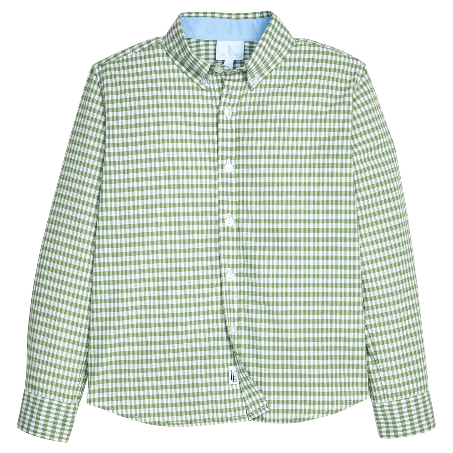 Button Down Shirt- Watercress Gingham