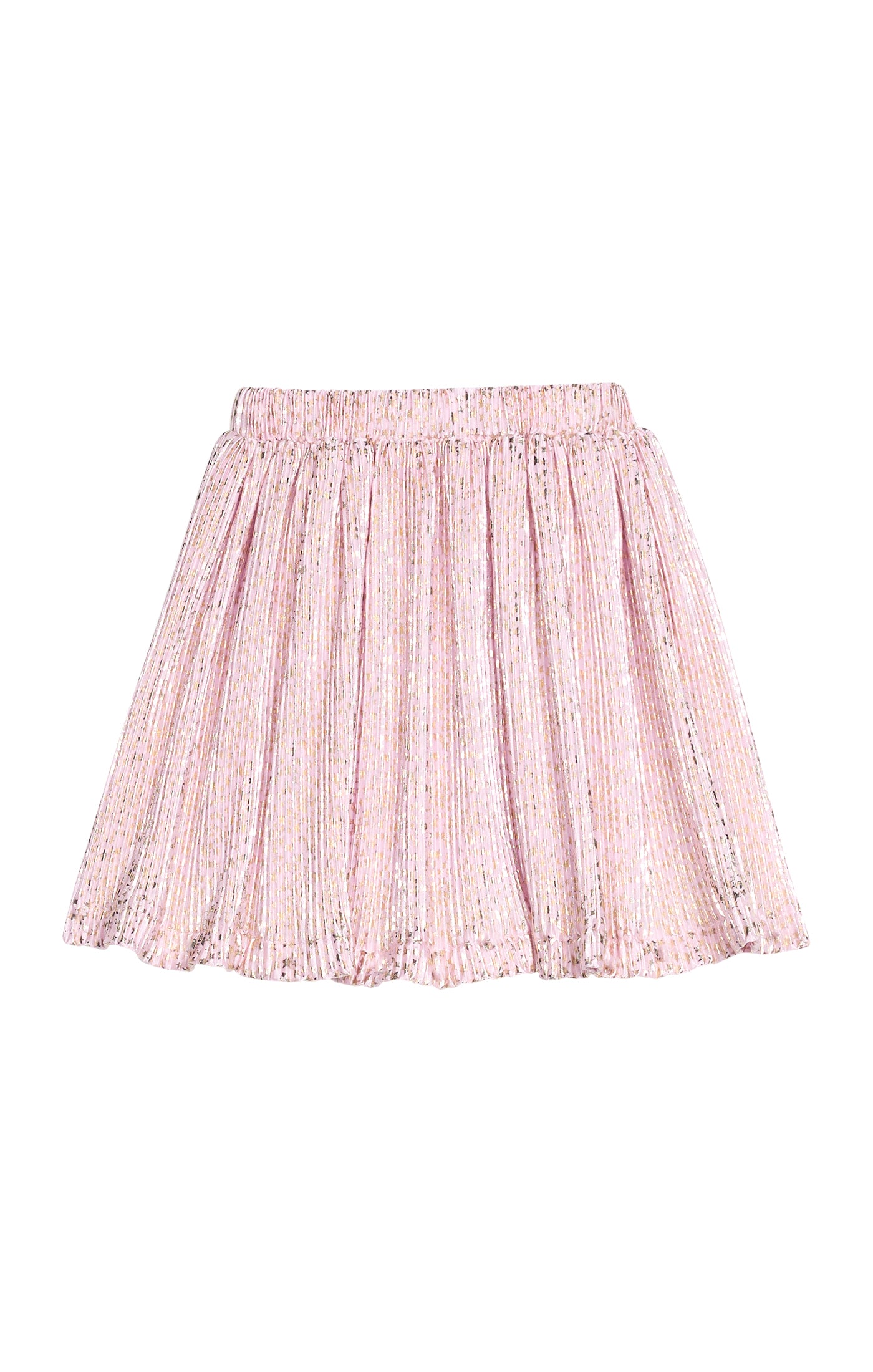 Circle Skort - Pink Crinkle Stars