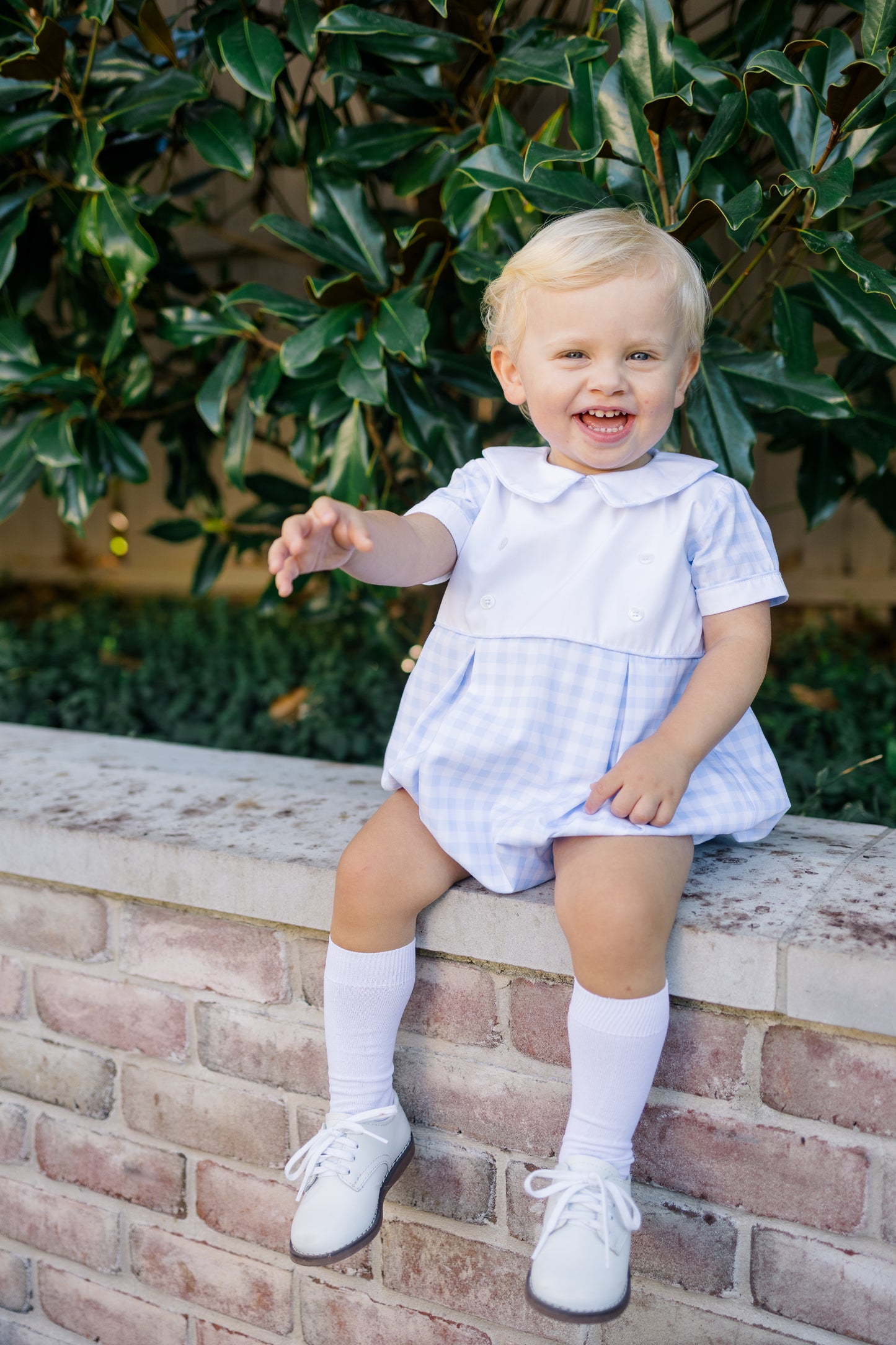 Colby Check Boy Bubble