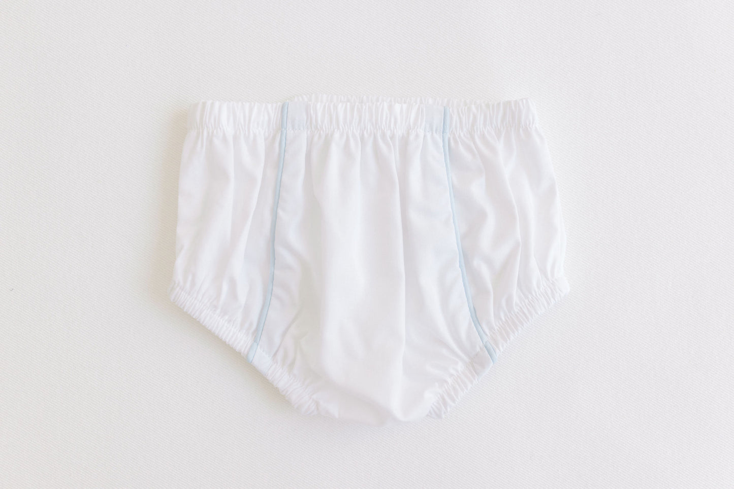 Diaper Cover - Blue Trim