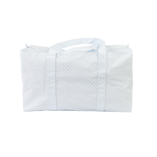 Duffle Bag - Blue Gingham