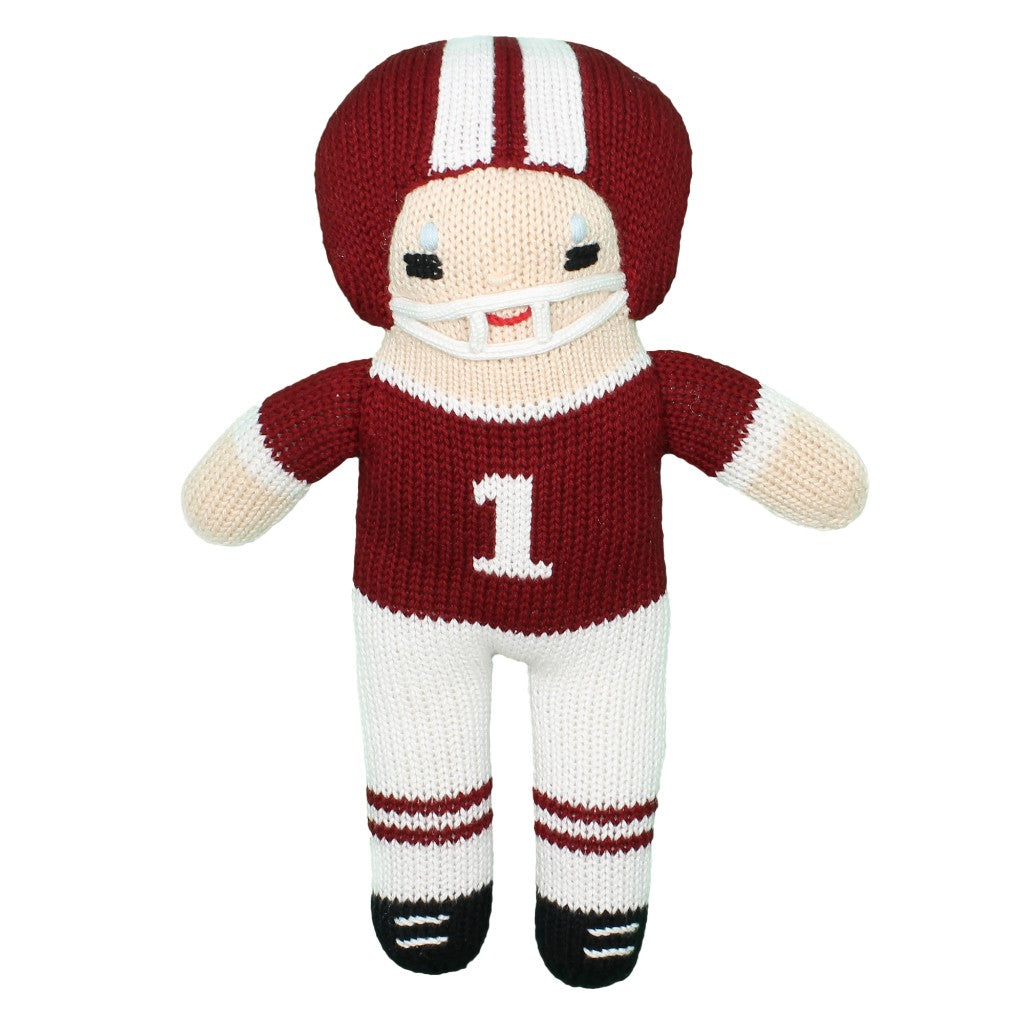 Football Player Knit Dolls, 7" Rattle, USC