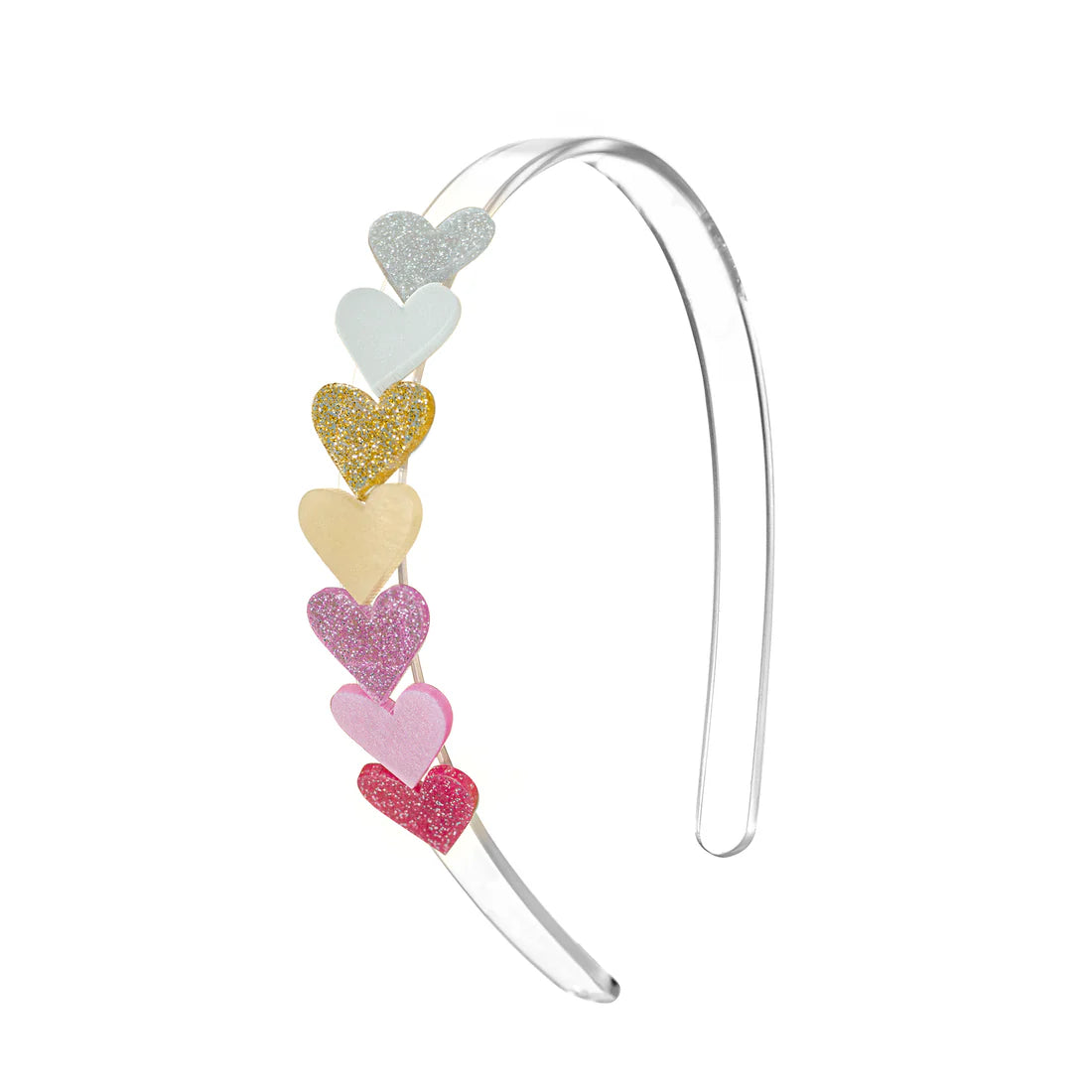 Centipede Hearts Pearl Shades Headband