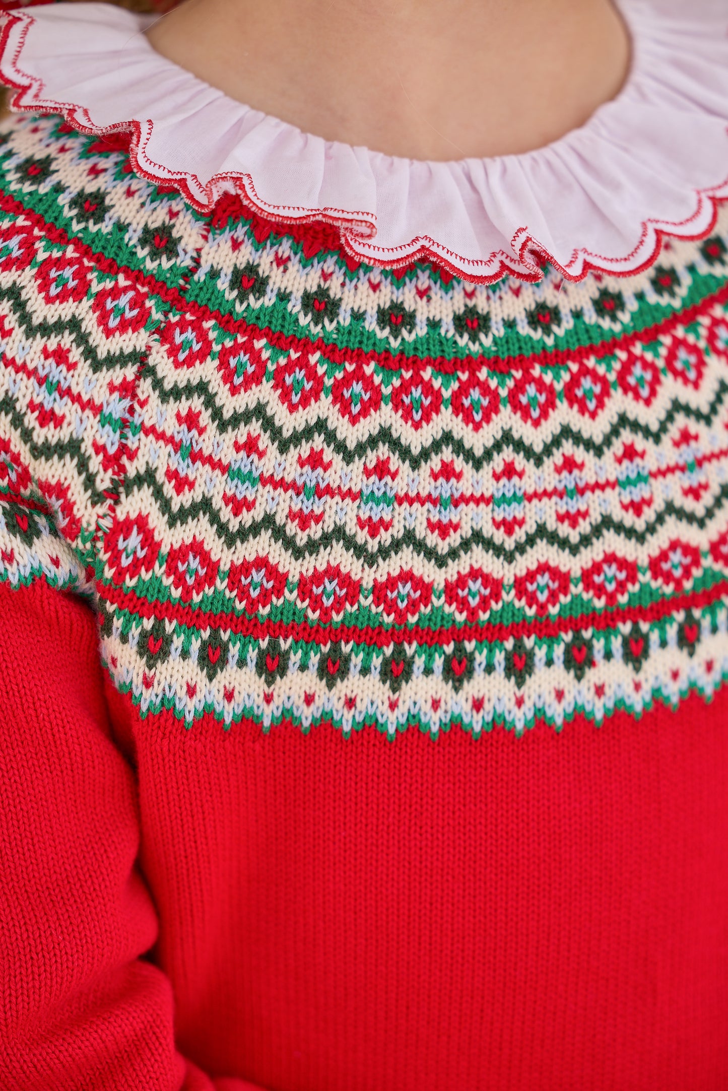 Holiday Faire Isle Sweater