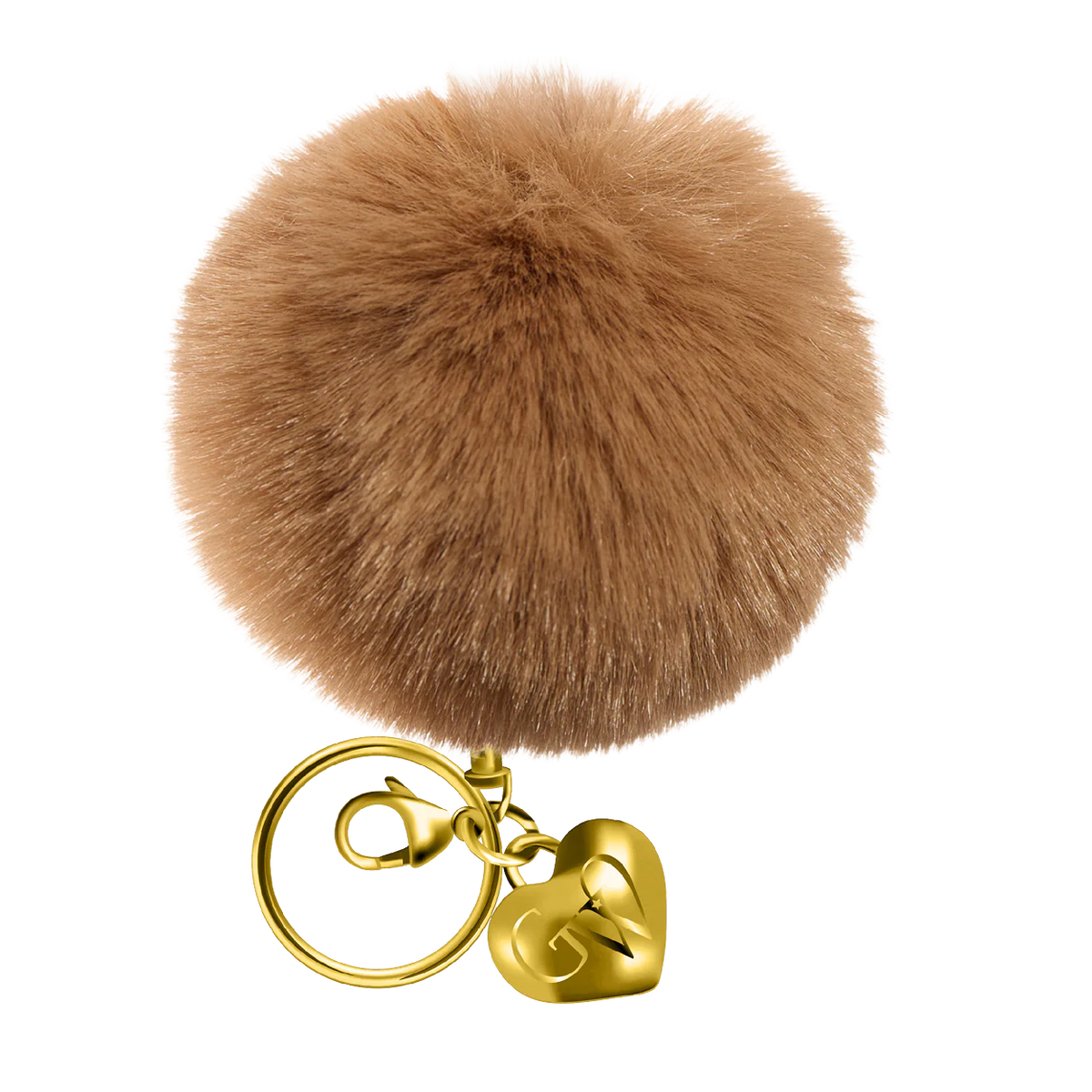 Hot Chocolate Heart of Gold Charm & Poof