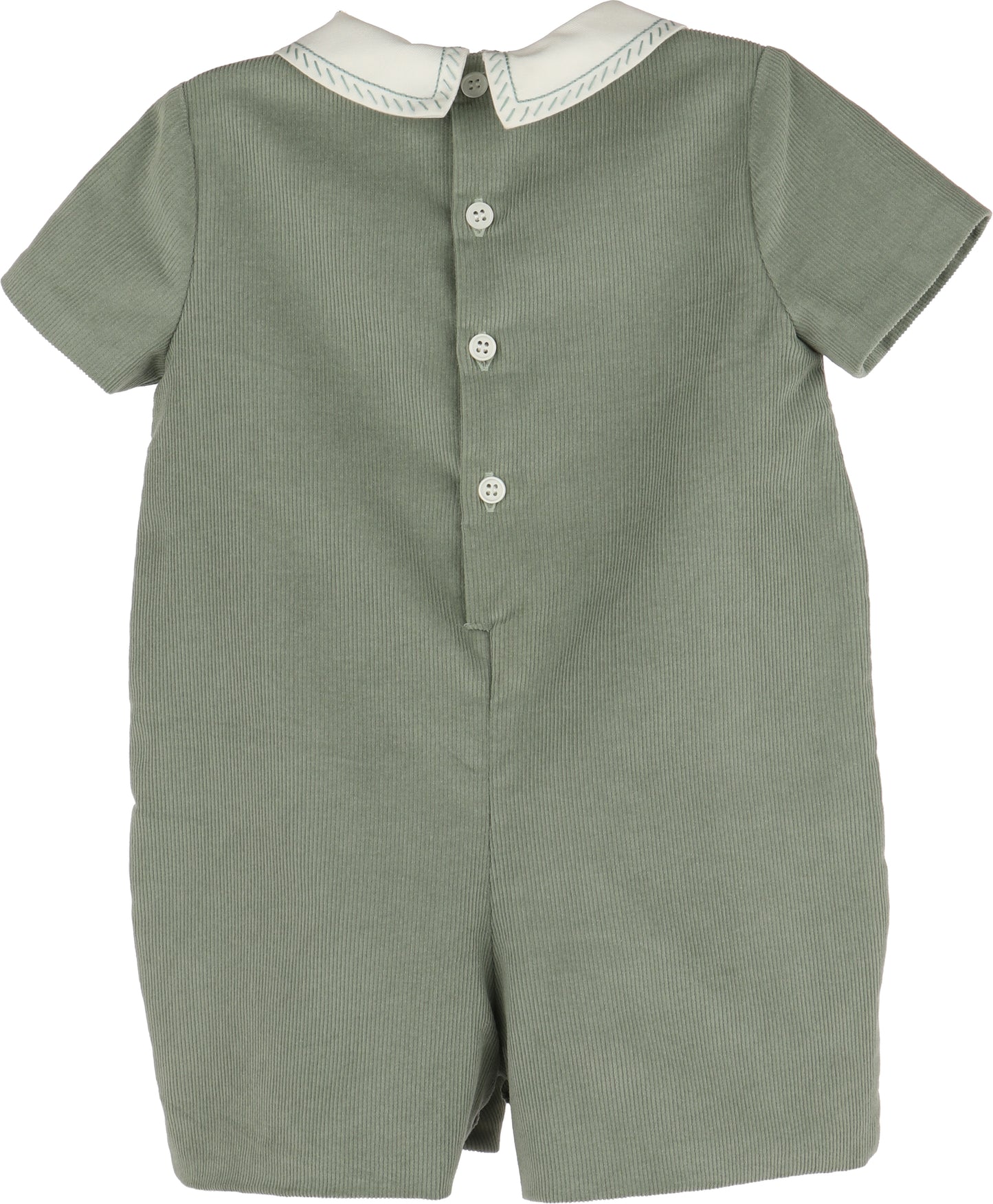 Cozy Corduroy Boy Bubble, Green