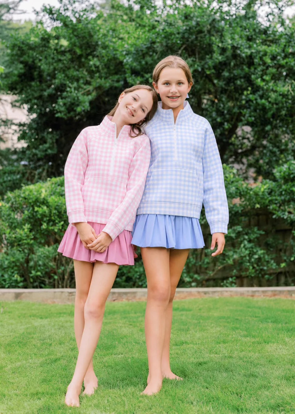 Clara Set in Blue Gingham
