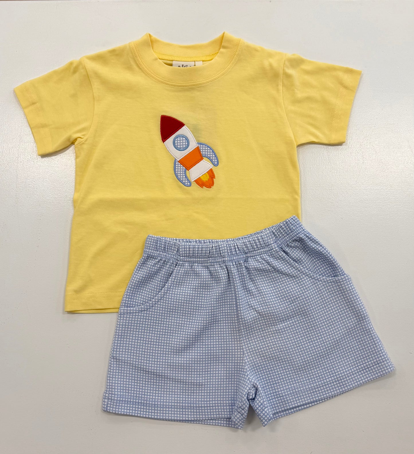 Luigi Short Sleeve Set with Rockets