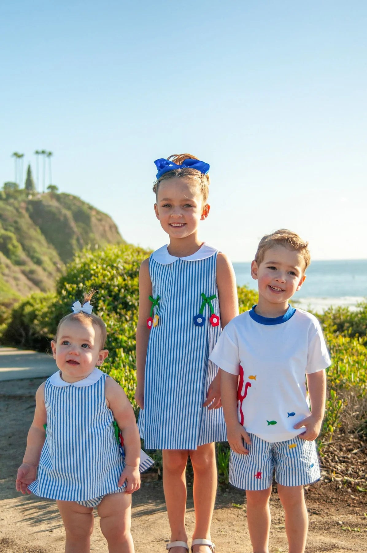 Knit Shirt With Octopus And Fish