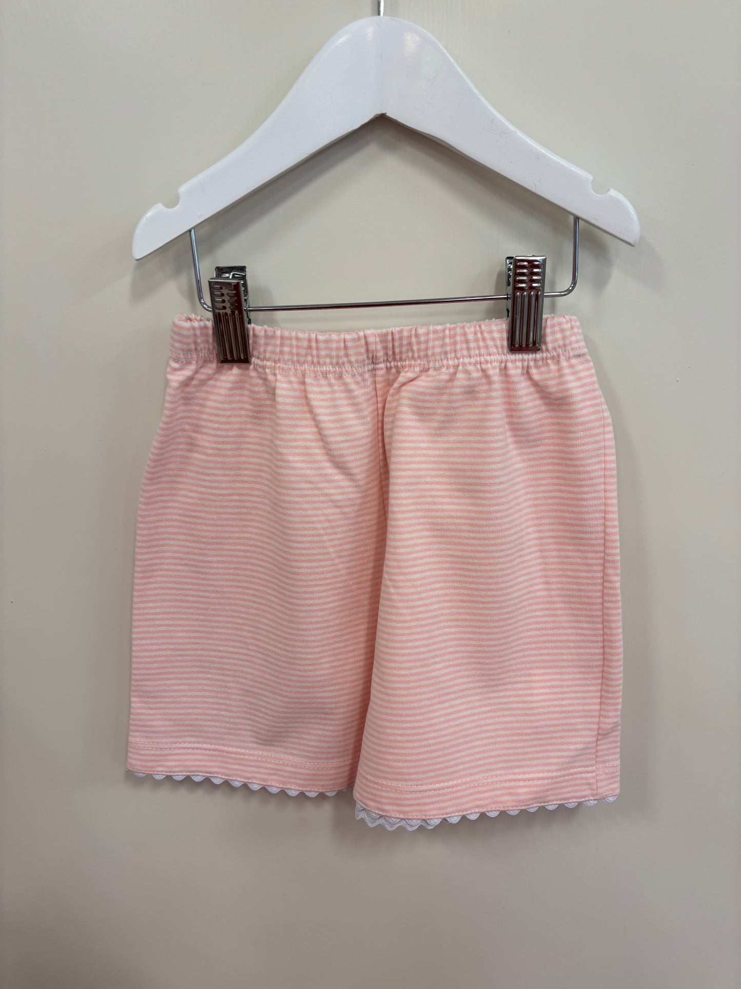 Two Pocket Shorts - Pink Stripe