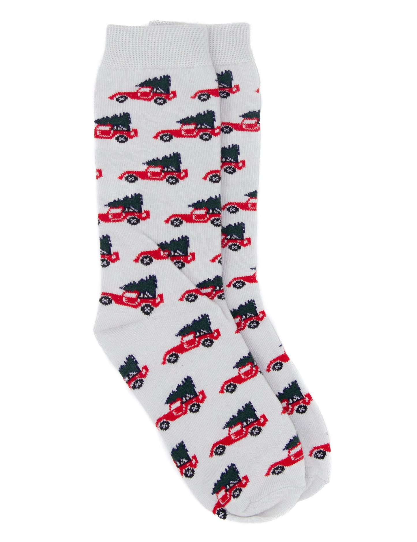 Boys Lucky Duck Sock - Christmas Truck
