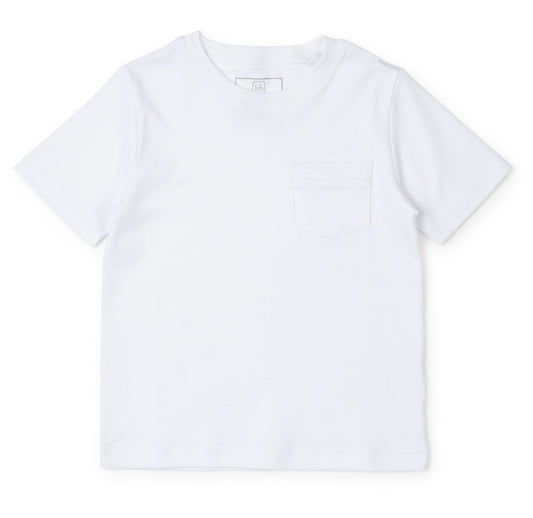 Charles Pima Cotton T-shirt - White