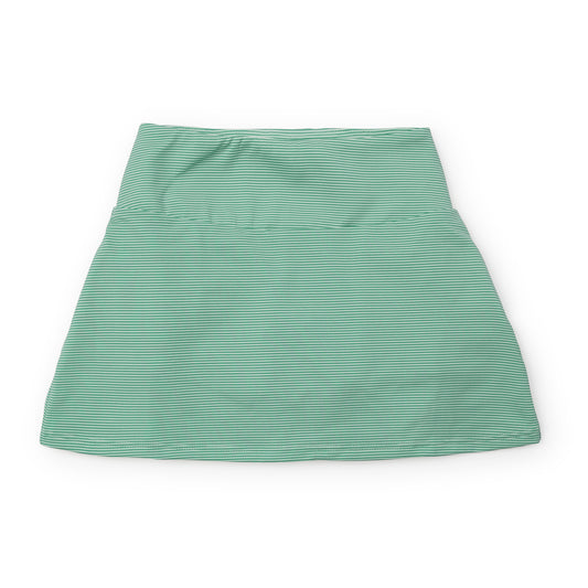 Margot Performance Skirt - Green Stripes