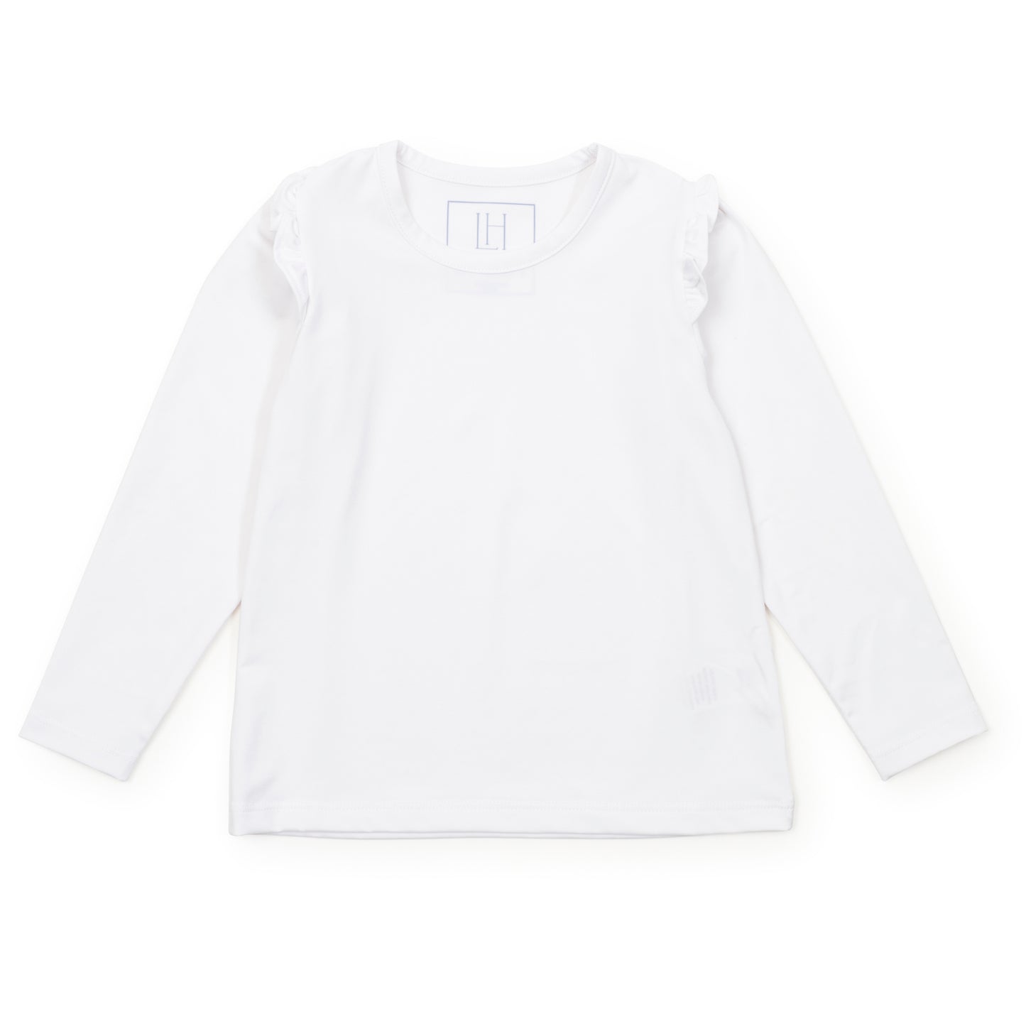 Mia Long Sleeve Performance Top - White